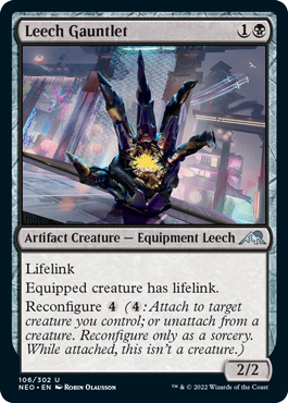 Magic single - Leech Gauntlet (NEO)