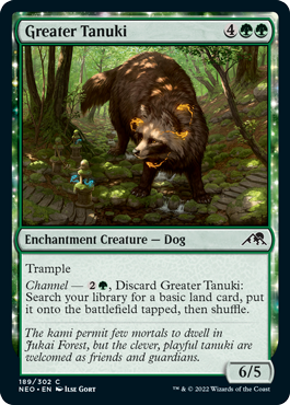 Magic Single - Greater Tanuki (NEO)
