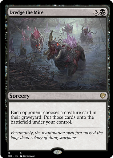 Magic Single- Dredge the Mire (SCD)
