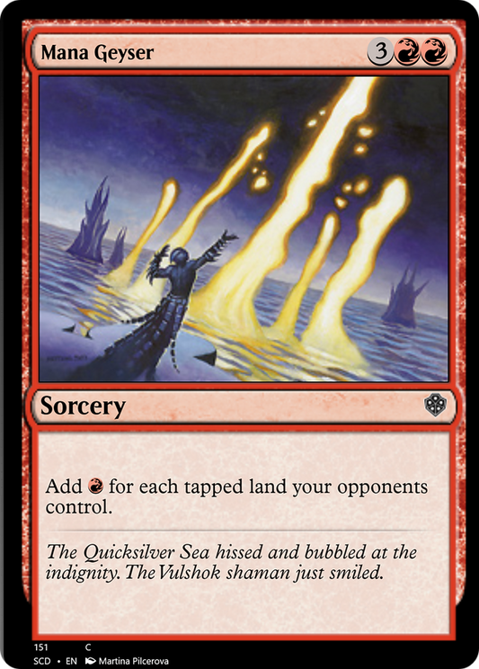 Magic single - Mana Geyser