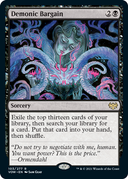 Magic Single - Demonic Bargain