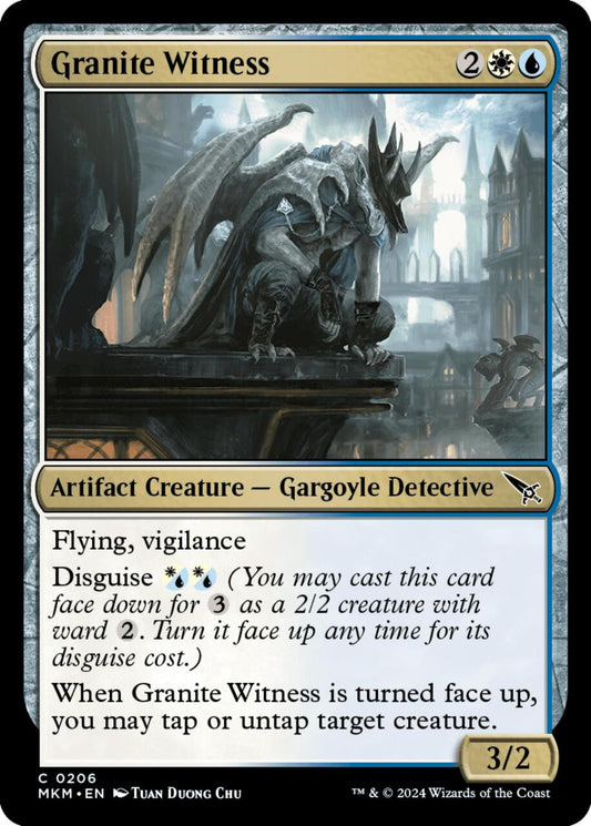Magic Single - Granite Witness (MKM)