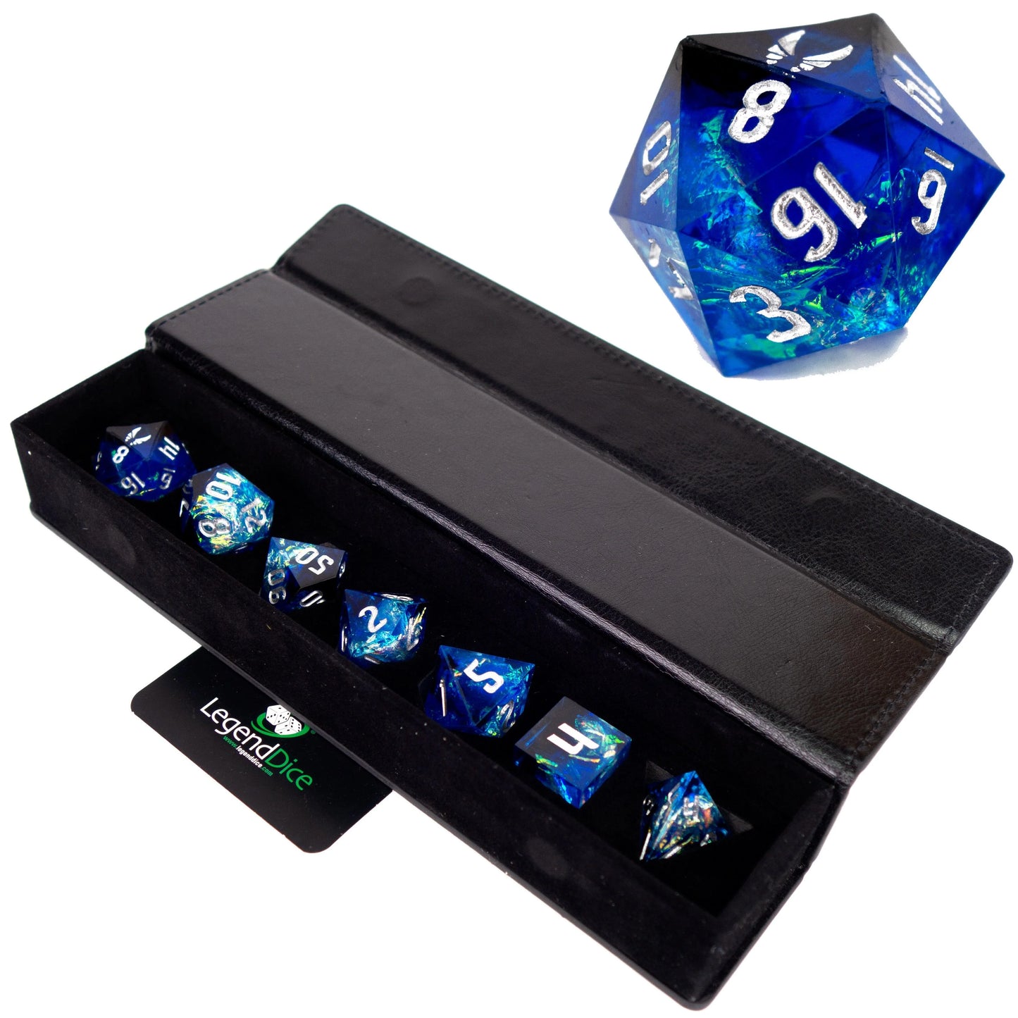 Hexed dice set - Menhir Sans