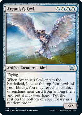 Magic Single - Arcanist's Owl (NEC)