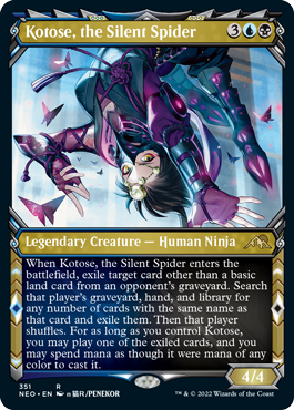 Magic Single - Kotose, the Silent Spider, Ninja Frame (NEO)