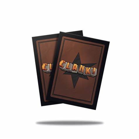 Clank! Logo: Clank! Premium card sleeves