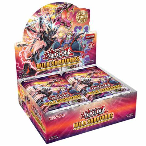 YU-GI-OH! TCG: WILD SURVIVORS BOOSTER BOX