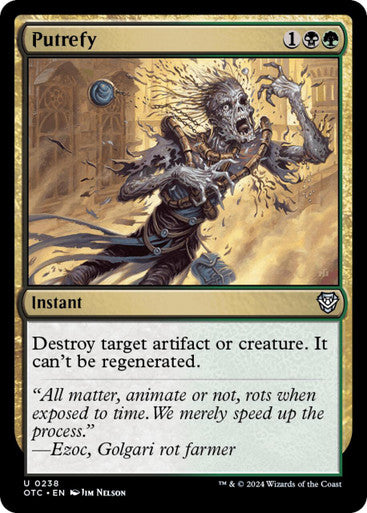 Magic Single - Putrefy (OTJ)