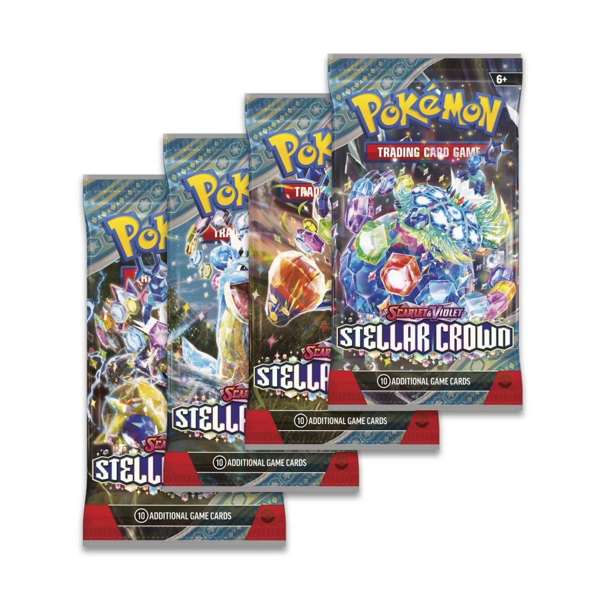 Pokémon TCG: Scarlet & Violet-Stellar Crown Booster Pack (10 Cards)