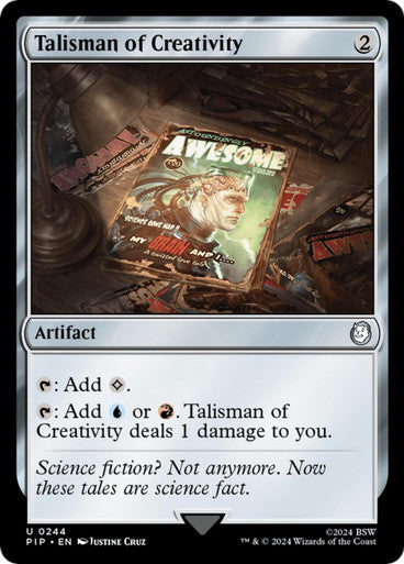 Magic single - Talisman of Creativity