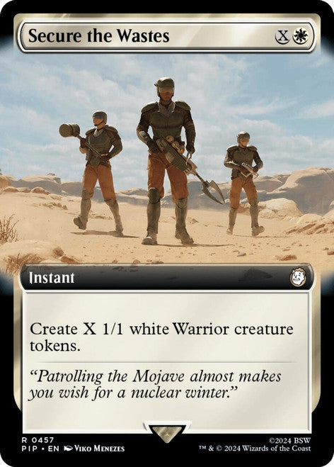 Secure the Wastes (Extended Art)