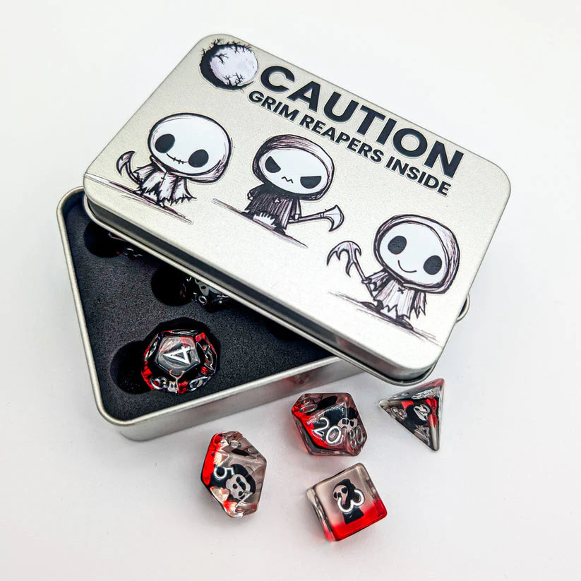 Grim Reaper Dice Tin