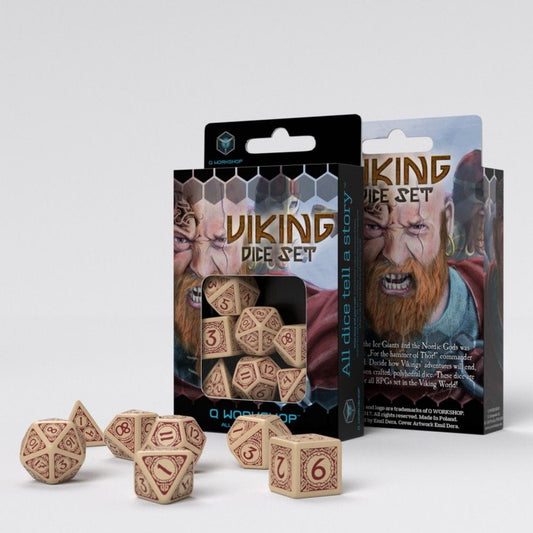 Runic Viking Dice Set