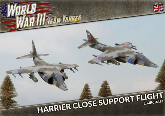 British Harrier Close Air Support Flight