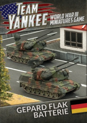 Gepard Flakpanzer Batterie