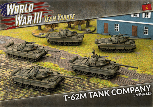 T-62M Tank Company (WWIII x5 Tanks Plastic)