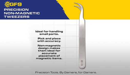 GF9 - Precision Non-magnetic Tweezers