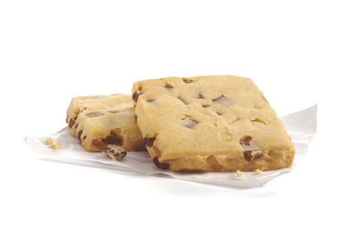 Triple Belgian chocolate chunk shortbread