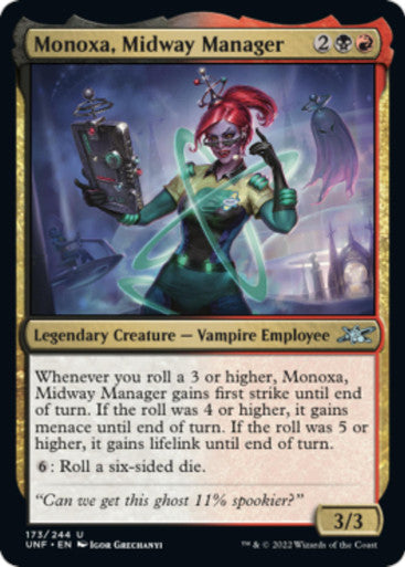 Magic Single - Monoxa, Midway Manager (UNF)