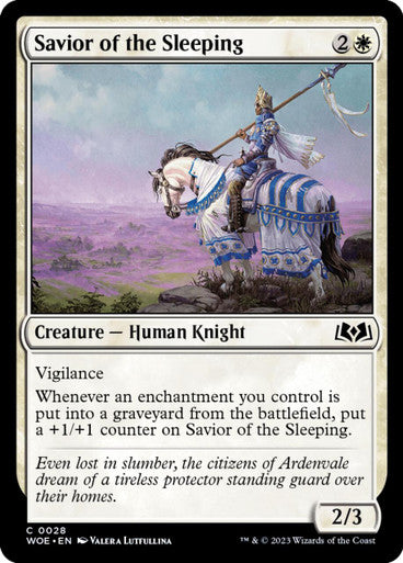 Magic single - Savior of the Sleeping (WOE)