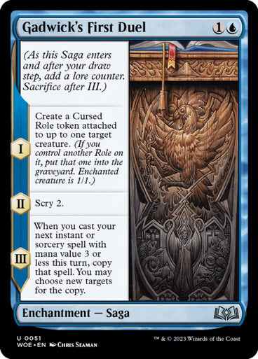 Magic Single - Gadwick's First Duel (WOE)