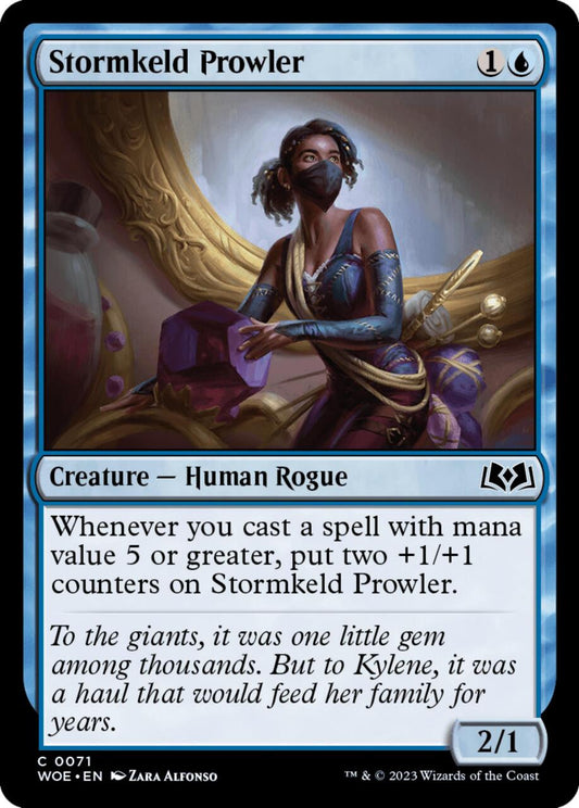 Magic Single - Stormkeld Prowler (WOE)