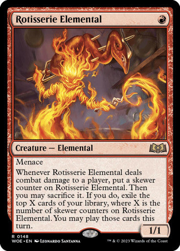 Magic Single - Rotisserie Elemental (WOE)
