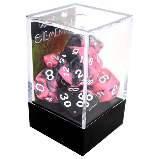 Elemental poly dice - Watermellon Cream