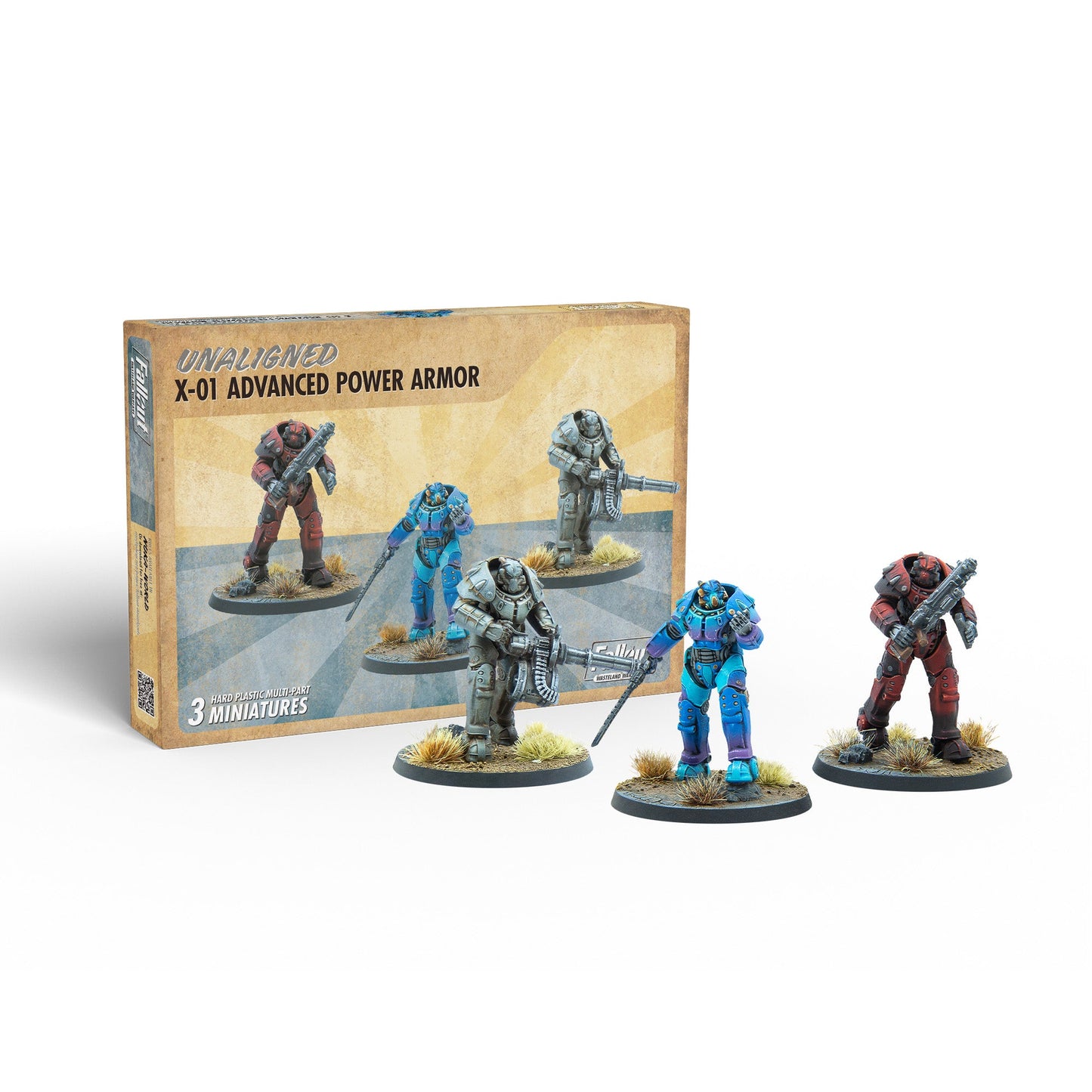 Fallout wasteland warfare- unaligned x-01 advanced power armour