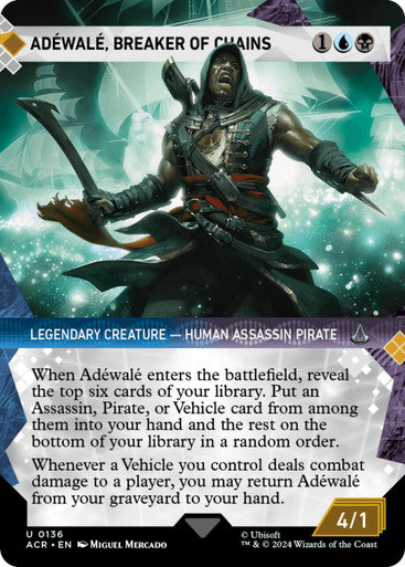 Magic single - Adéwalé, Breaker of Chains (ACR)