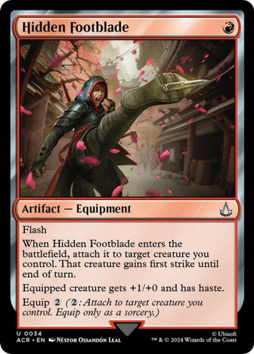 Magic Single - Hidden Footblade (ACR)