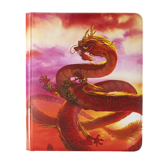 Dragon Shield Card Codex Zipster Binder Regular - Wood Dragon