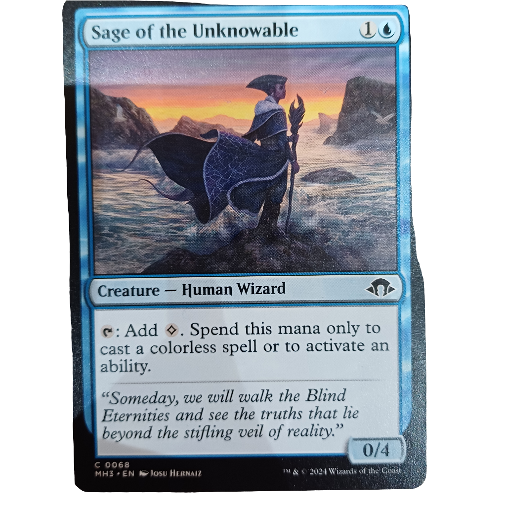 Magic Single - Sage of the Unknowable (MH3)