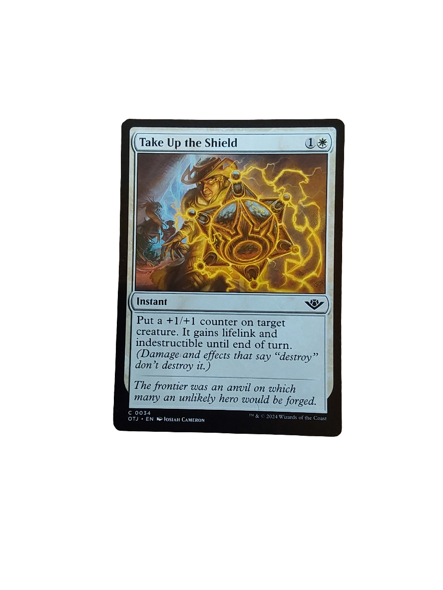 Magic Single - Take Up the Shield (OTJ)