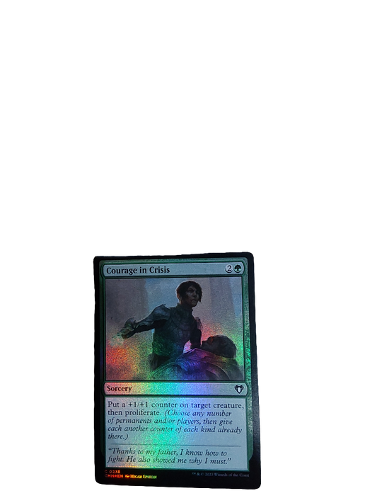 (FOIL) Magic Single - Courage in Crisis (CMM)