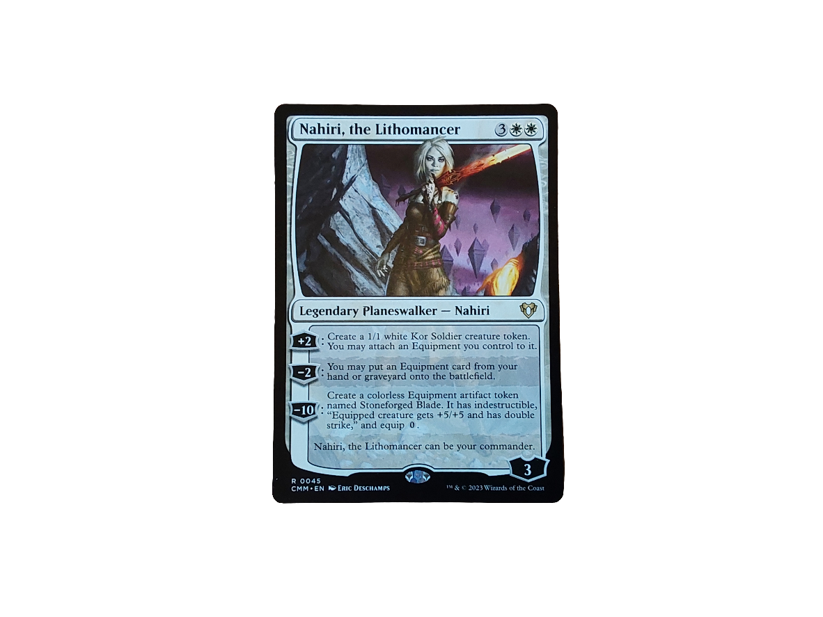 Magic Single - Nahiri the Lithomancer