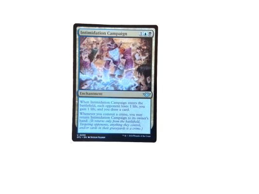 Magic Single - Intimidation Campaign (OTJ)