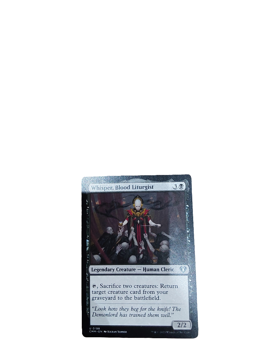 Magic Single - Whisper, Blood Liturgist (CMM)