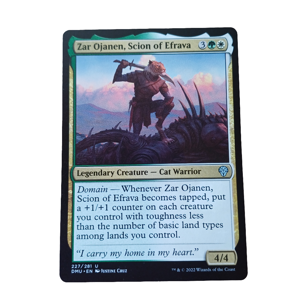 Magic Single - Zar Ojanen, Scion of Efrava (DMU)