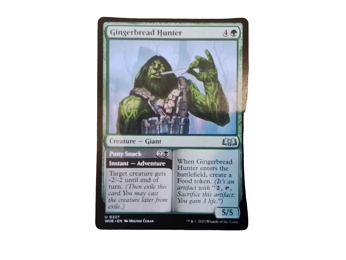 Magic Single - Gingerbread Hunter (WOE)