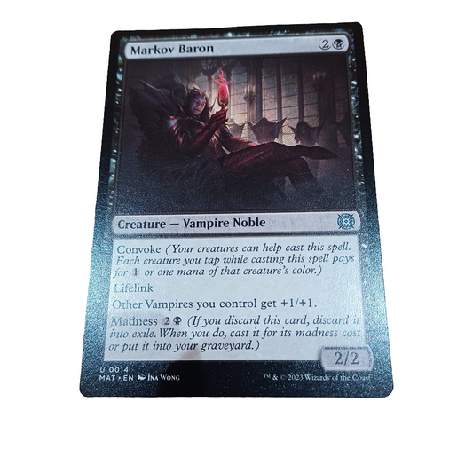 (Foil) Magic Single - Markov Baron (MAT)