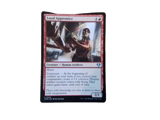 Magic Single - Loyal Apprentice (CMM)