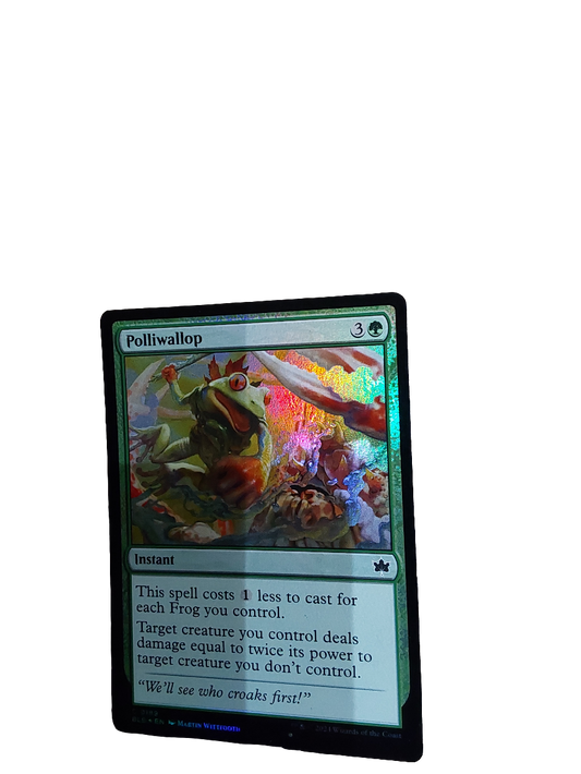 (FOIL) Magic Single - Polliwallop (BLB)