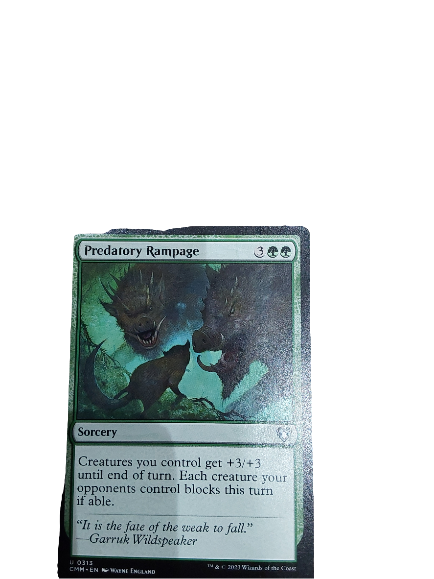 Magic Single - Predatory Rampage (CMM)
