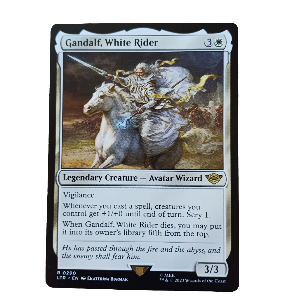 Magic Single - Gandalf, White Rider (LTR)