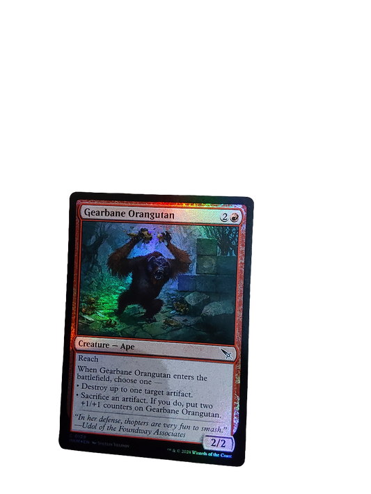 (FOIL)Magic Single ‐ Gearbane Orangutan (MKM)