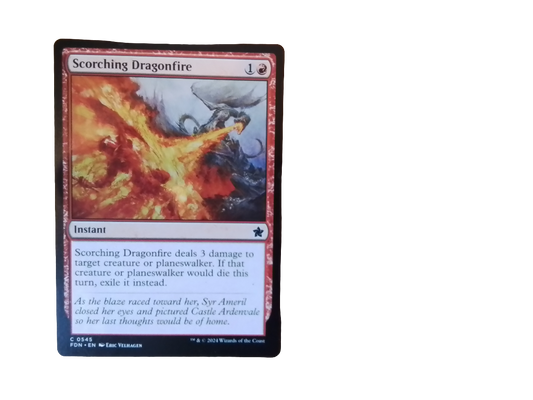 Magic Single - Scorching Dragonfire(FDN)