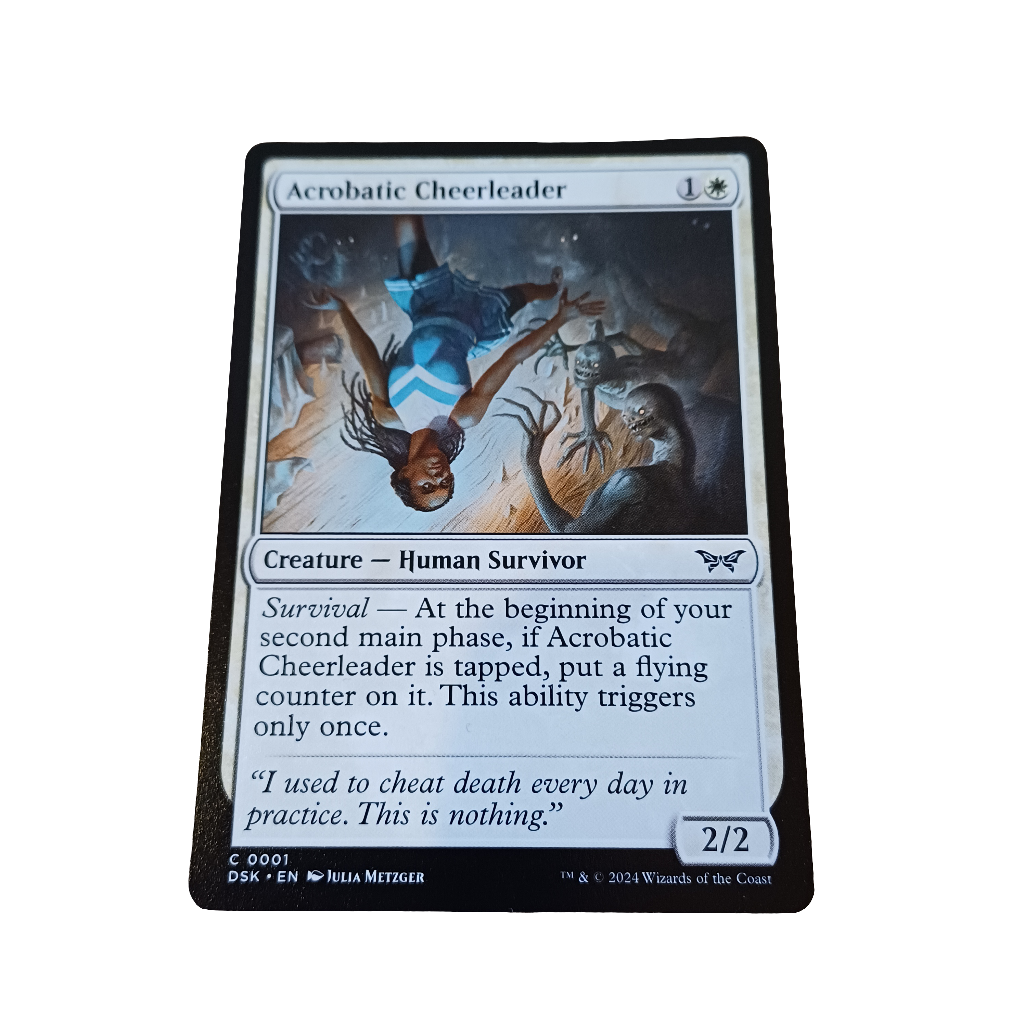 Magic Single - Acrobatic Cheerleader, Foil (DSK)
