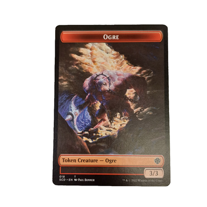 Magic singles - Ogre/Zombie Token (SCD)
