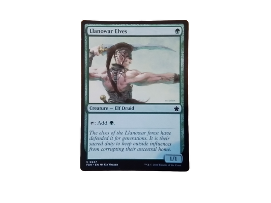 Magic Single - Llanowar Elves(FDN)